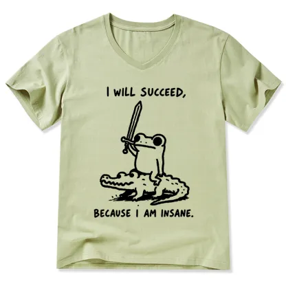 Tokyo-Tiger Warrior Frog Funny Meme V-Neck Classic T-Shirt