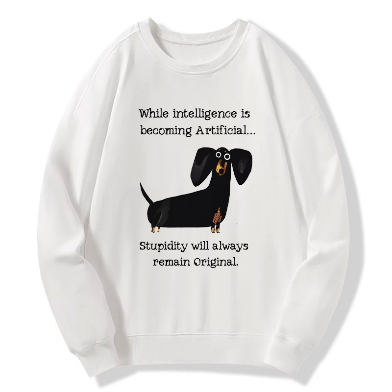 Tokyo-Tiger Dachshund Real Humor Funny Meme Classic Sweatshirt