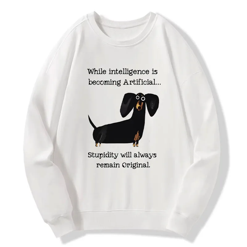 Tokyo-Tiger Dachshund Real Humor Funny Meme Classic Sweatshirt