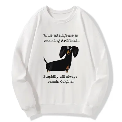 Tokyo-Tiger Dachshund Real Humor Funny Meme Classic Sweatshirt