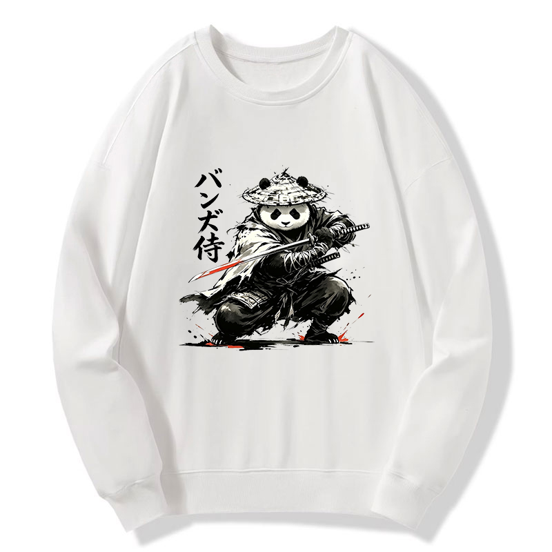 Tokyo-Tiger Panda Samurai Warrior Classic Sweatshirt
