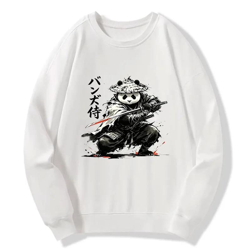 Tokyo-Tiger Panda Samurai Warrior Classic Sweatshirt