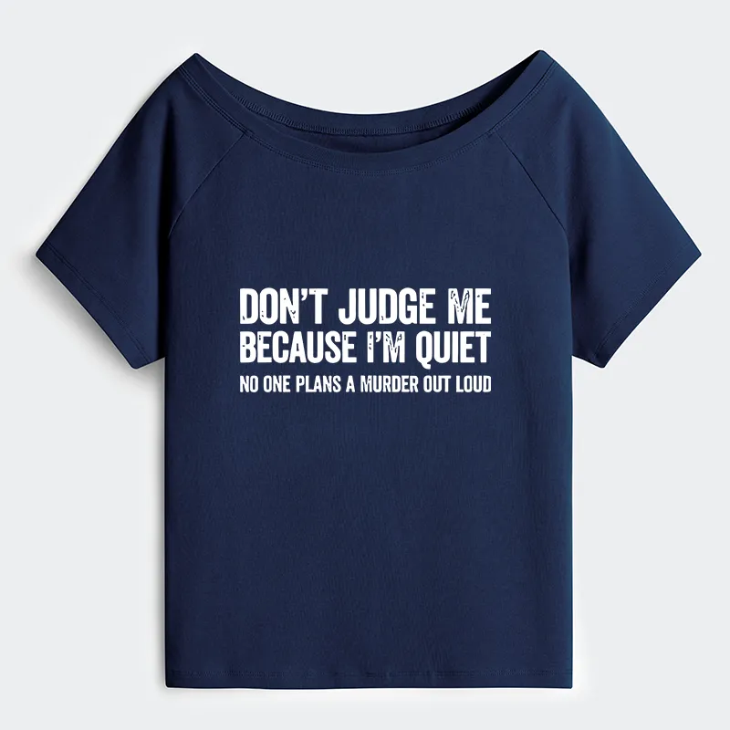 Tokyo-Tiger Sarcastic Funny Quote Off Shoulder T-Shirt