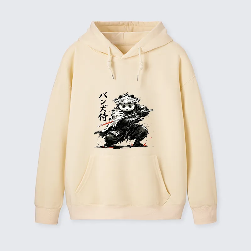 Tokyo-Tiger Panda Samurai Warrior Classic Hoodie