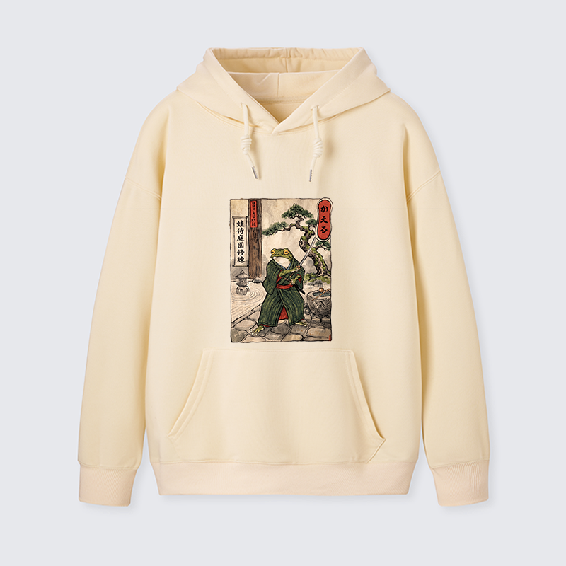 Tokyo-Tiger Samurai Frog Training Classic Hoodie