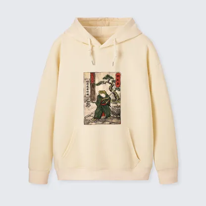 Tokyo-Tiger Samurai Frog Training Classic Hoodie
