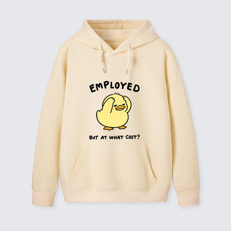 Tokyo-Tiger Funny Work Duck Classic Hoodie