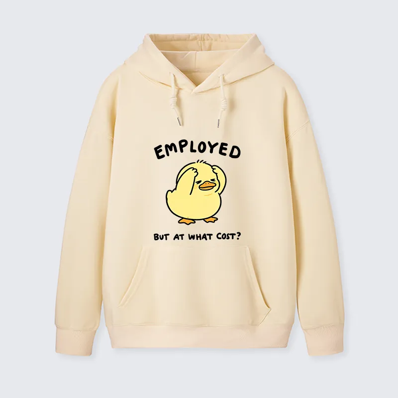 Tokyo-Tiger Funny Work Duck Classic Hoodie