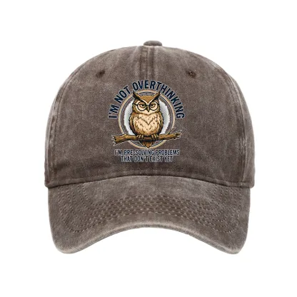 Tokyo-Tiger Overthink Master Owl Washed Cap