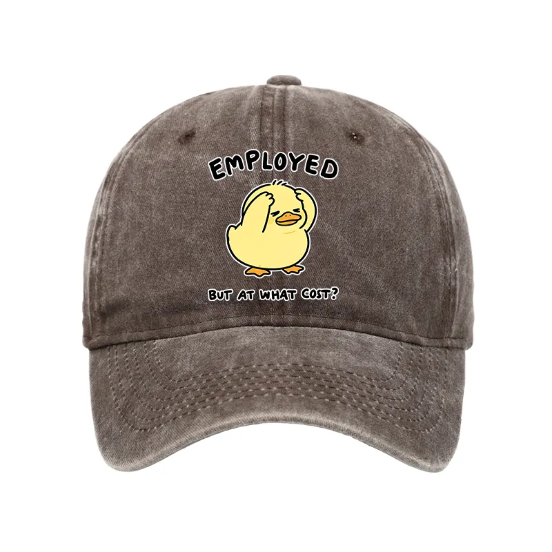 Tokyo-Tiger Funny Work Duck Washed Cap