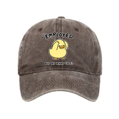 Tokyo-Tiger Funny Work Duck Washed Cap