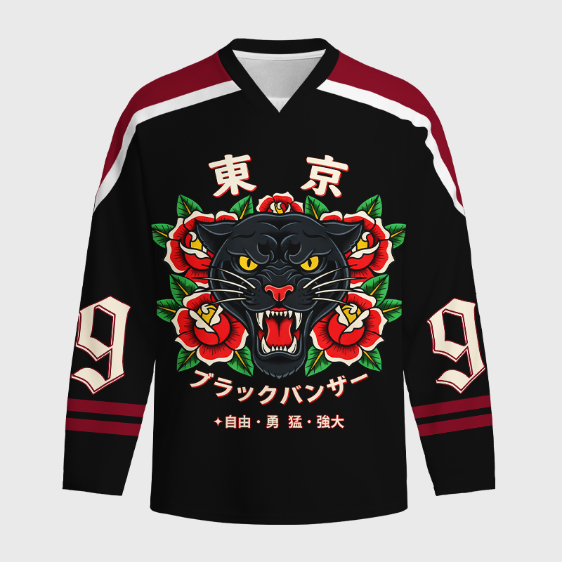 Tokyo-Tiger Tokyo Savage Long-Sleeve Hockey Jersey