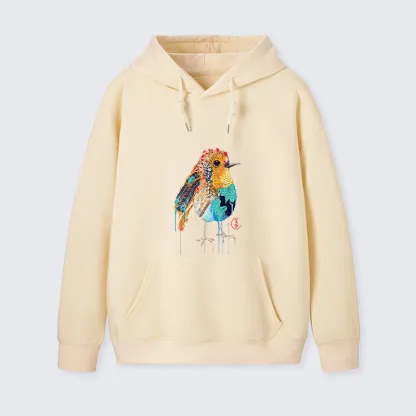 Tokyo-Tiger Sparkly Wild Bird Classic Hoodie