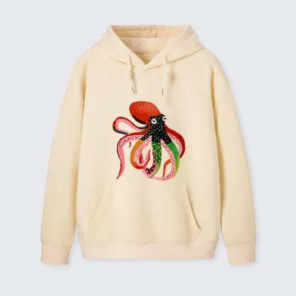 Tokyo-Tiger Colorful Octopus Art Classic Hoodie