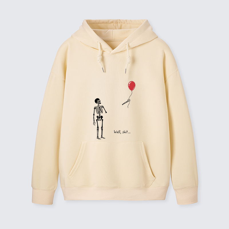 Tokyo-Tiger Skeleton Balloon Meme Classic Hoodie