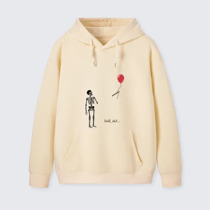 Tokyo-Tiger Skeleton Balloon Meme Classic Hoodie