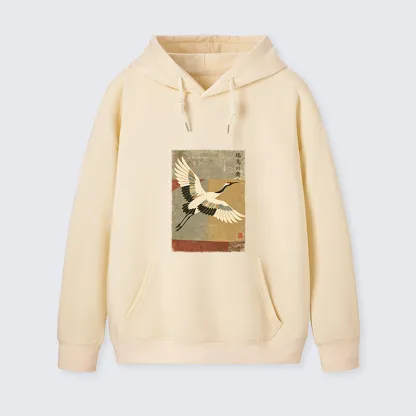Tokyo-Tiger Crane Spirit Classic Hoodie