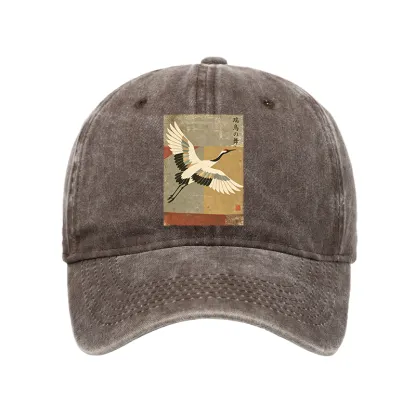 Tokyo-Tiger Crane Spirit Washed Cap