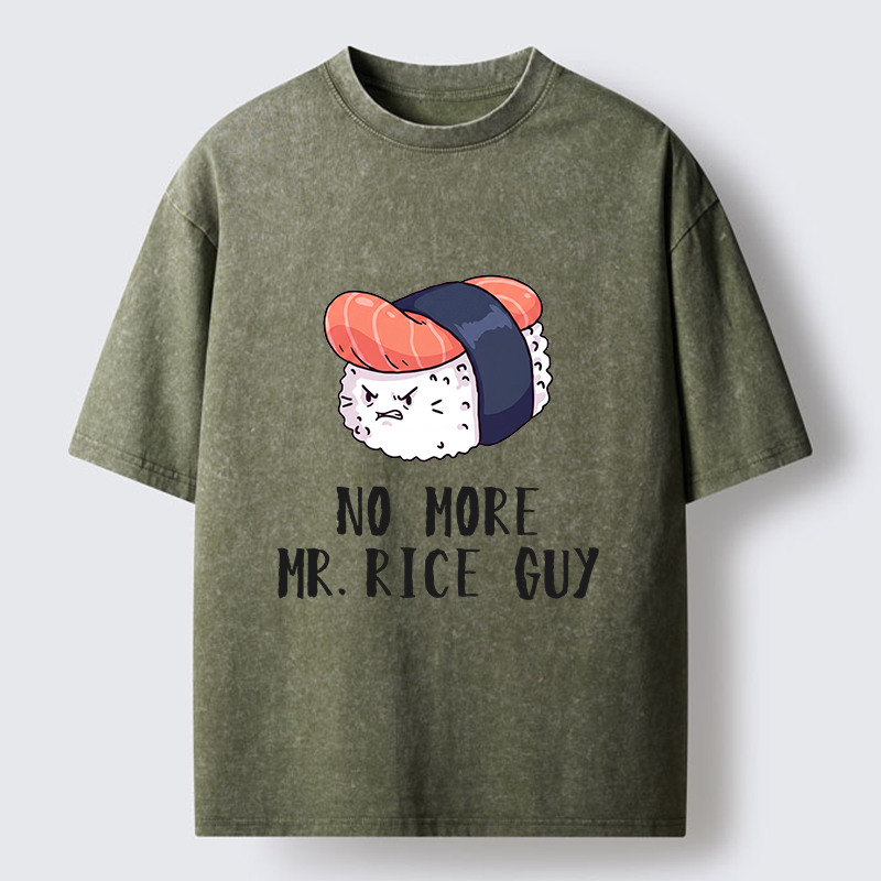 Tokyo‑Tiger Funny Sushi Meme Washed T‑Shirt