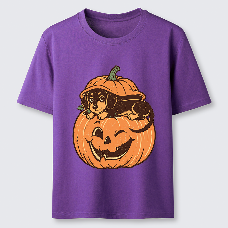 Tokyo-Tiger Retro Pumpkin Dog Classic T-Shirt