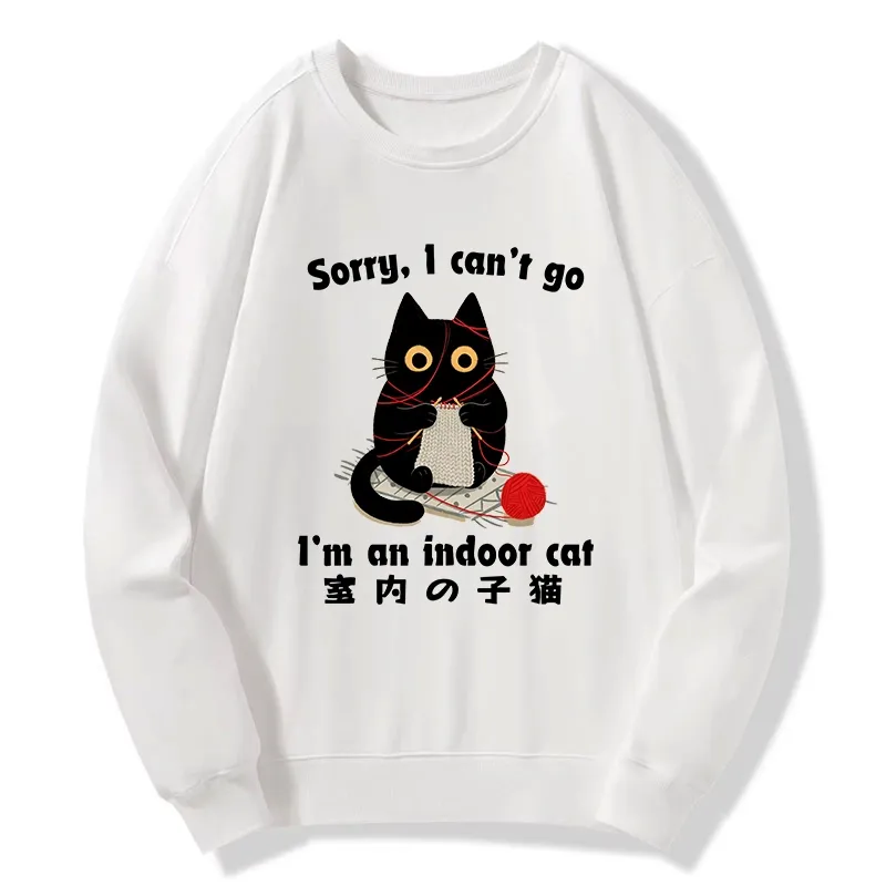 Tokyo-Tiger Indoor Cat Meme Classic Sweatshirt Sale