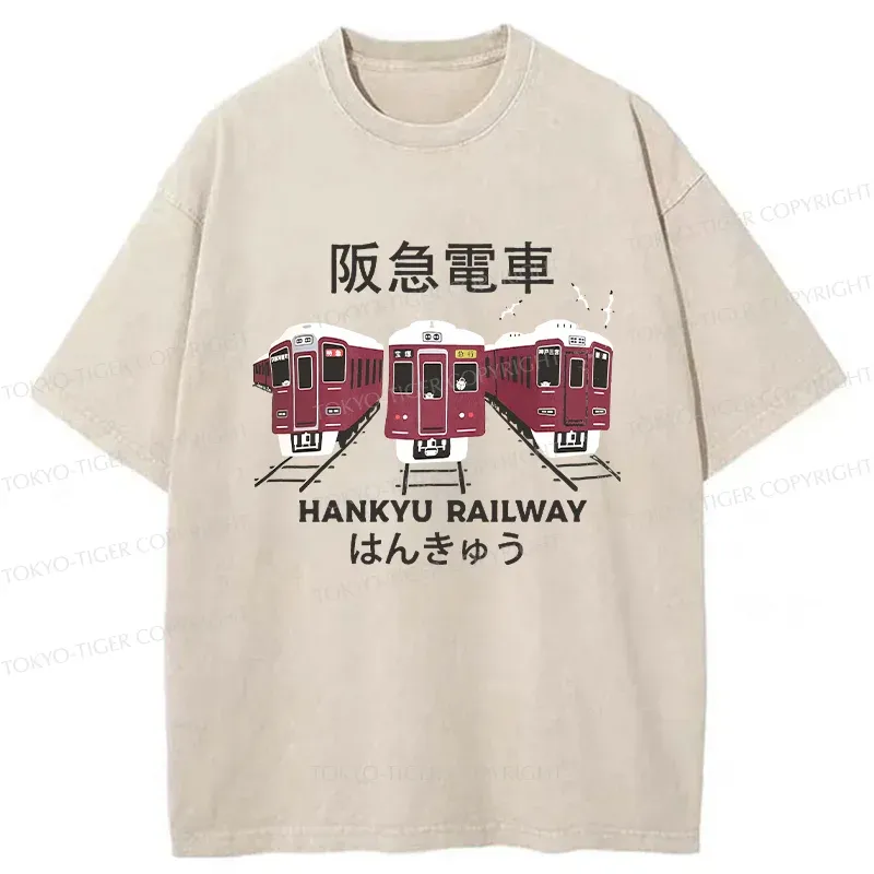 Tokyo-Tiger Heartbeat Rhythm Washed T-Shirt Sale