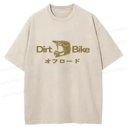 Tokyo-Tiger Dirt Bike Japan Washed T-Shirt