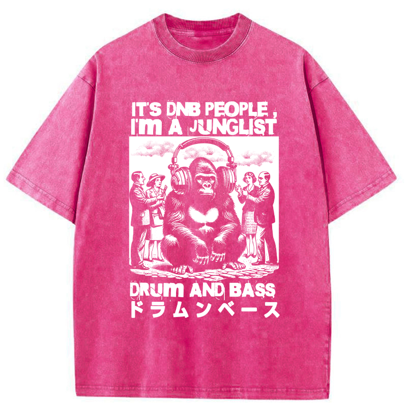 Tokyo-Tiger This Is DNB People Washed T-Shirt
