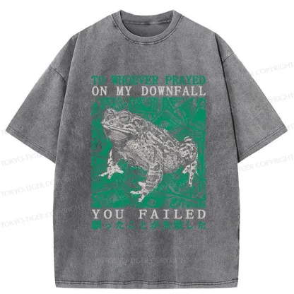 Tokyo-Tiger Your Expectations Are Dashed Washed T-Shirt