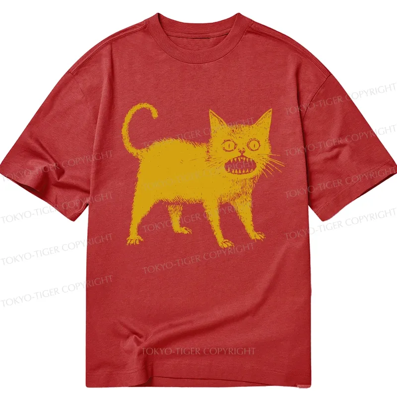 Tokyo-Tiger Horrible Japanese Cat Classic T-Shirt