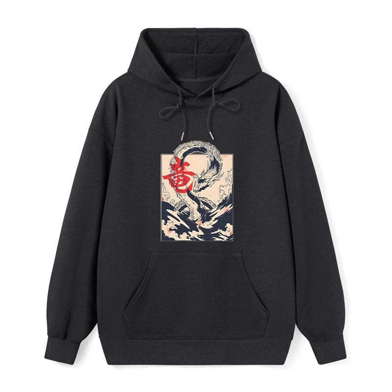 Tokyo-Tiger Sea Dragon Japanese Classic Hoodie Sale
