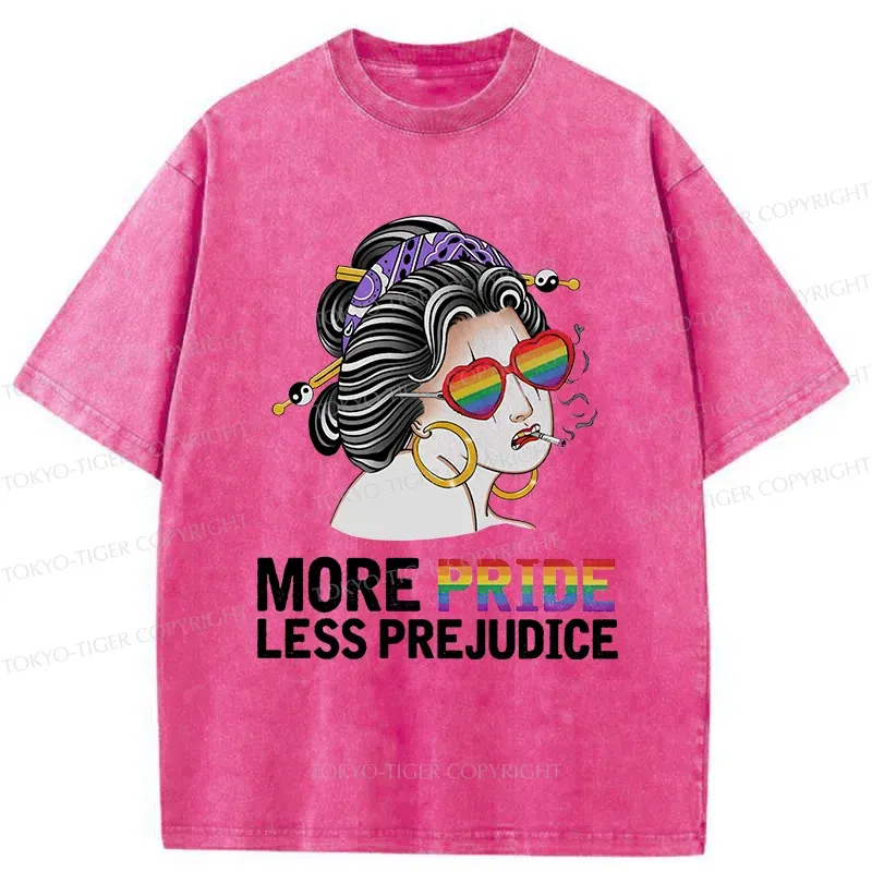 Tokyo-Tiger More Pride Less Prejudice Washed T-Shirt