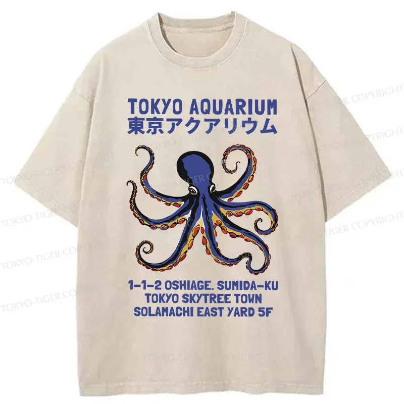 Tokyo-Tiger Sinuous Snake Washed T-Shirt Sale