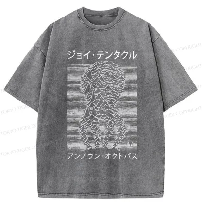 Tokyo-Tiger Japanese Tentacular Washed T-Shirt