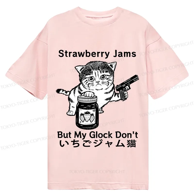 Tokyo-Tiger Strawberry Jam Cat Classic T-Shirt