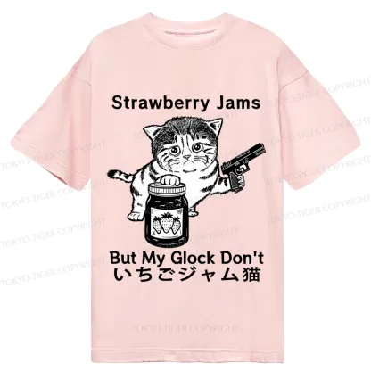 Tokyo-Tiger Strawberry Jam Cat Classic T-Shirt
