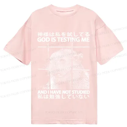 Tokyo-Tiger God Is Testing Me Classic T-Shirt