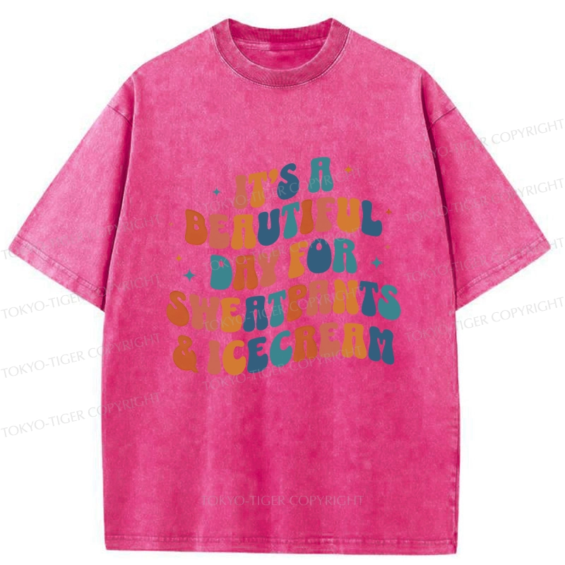 Tokyo-Tiger Sushi Lovers Washed T-Shirt