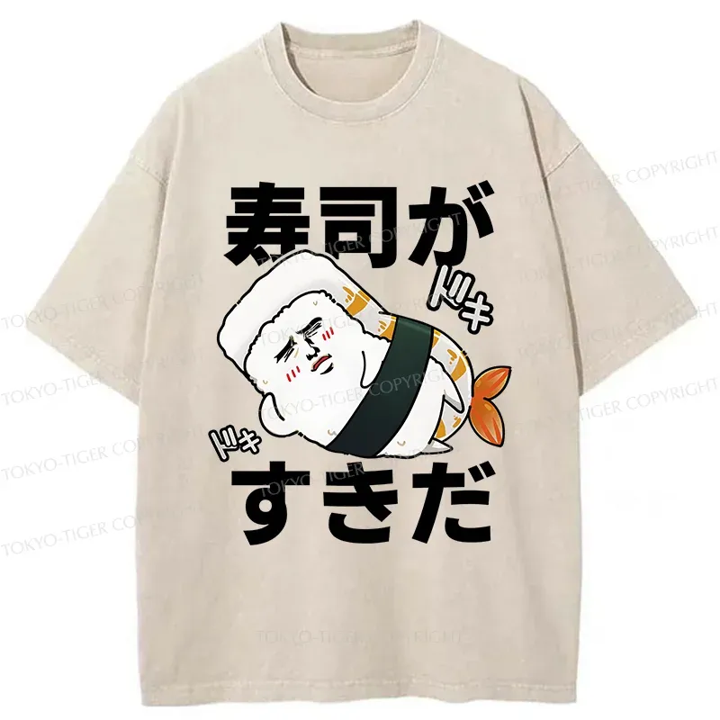 Tokyo-Tiger Sinuous Snake Washed T-Shirt Sale