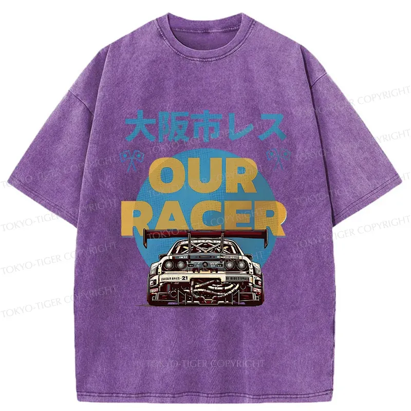 Tokyo-Tiger Osaka Racing Washed T-Shirt