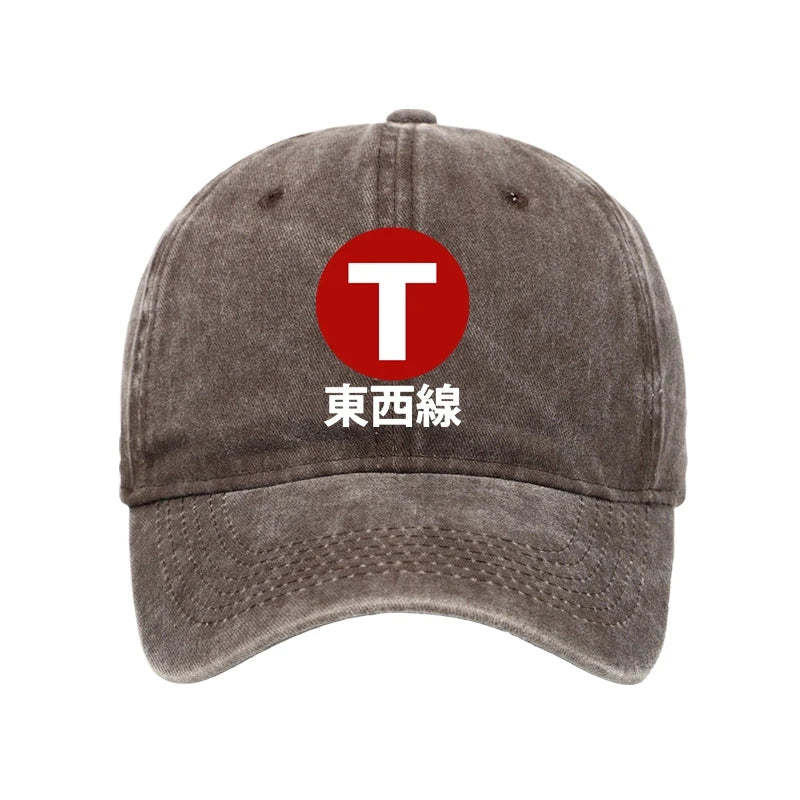Tokyo-Tiger Tozai Line Kyoto Washed Cap