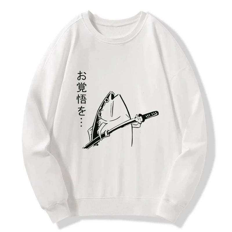 Tokyo-Tiger The Fish With The Knife Japanese Sweatshirt