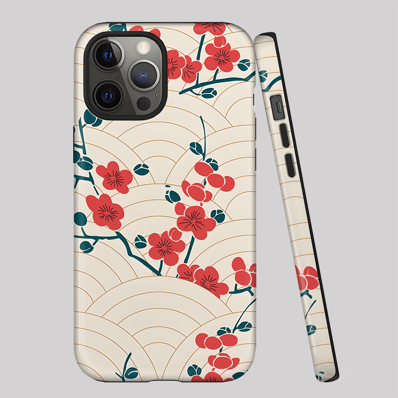 Tokyo-Tiger Blossom Wave Phone Case