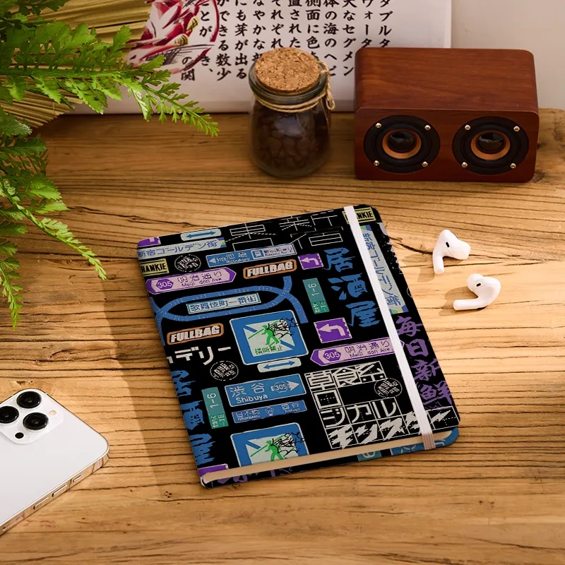 Tokyo-Tiger Urban Japanese Signage Notebook