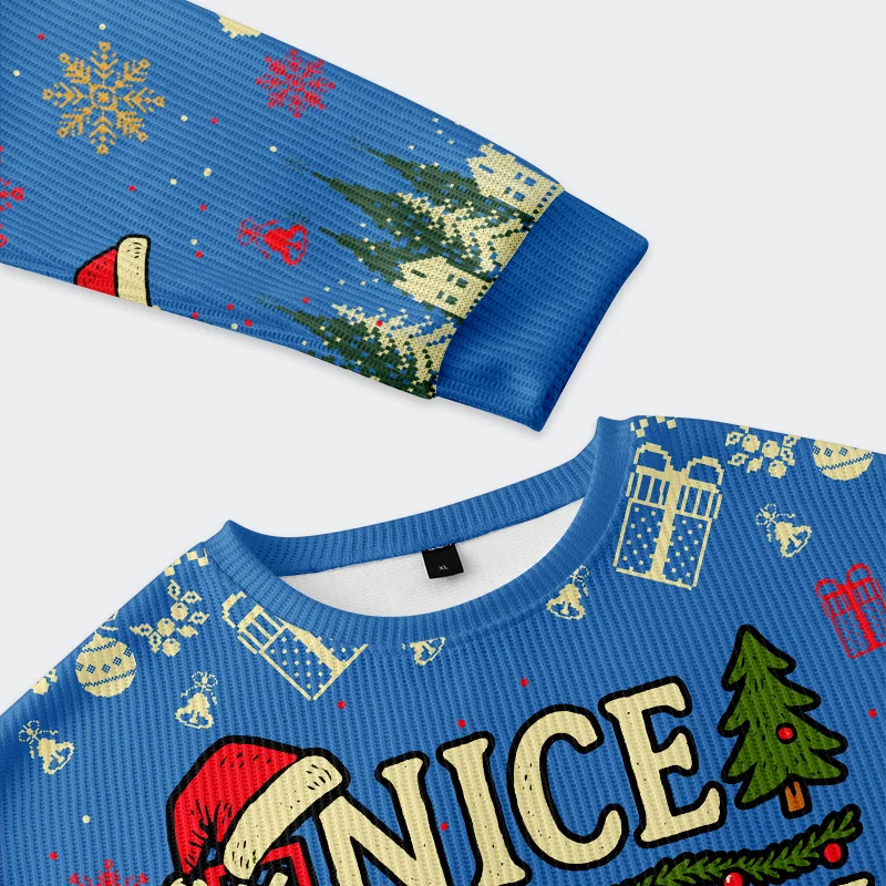 Tokyo-Tiger Naughty Cat Christmas Ugly Sweatshirt