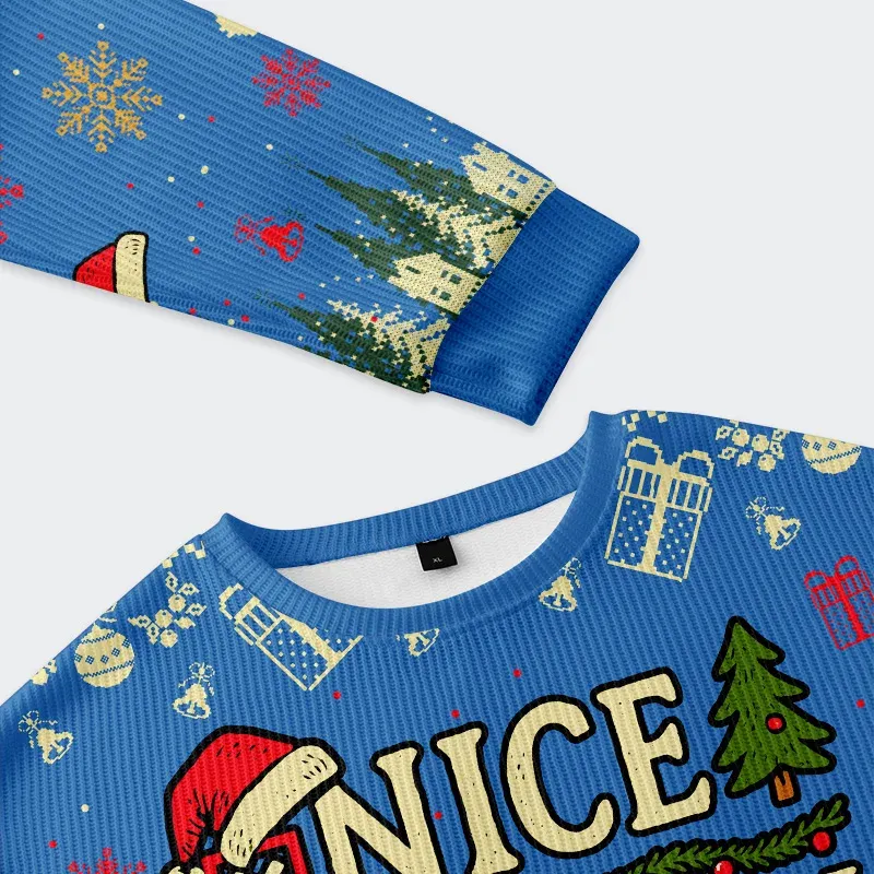 Tokyo-Tiger Naughty Cat Christmas Ugly Sweatshirt