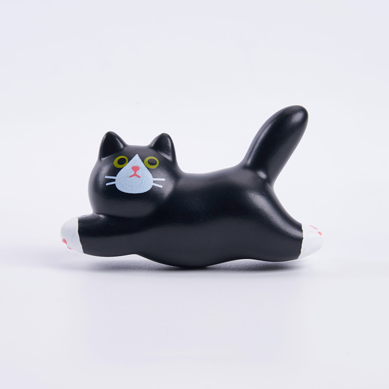 Tokyo-Tiger Black Cat Fridge Magnet