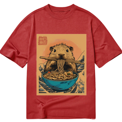 Tokyo-Tiger Opossum Eats Ramen Classic T-Shirt
