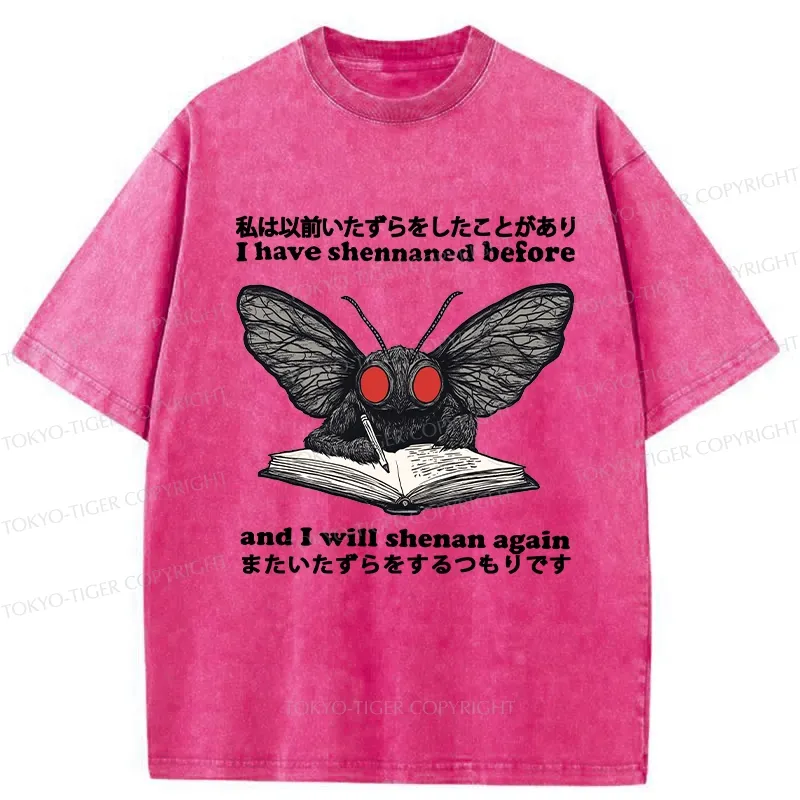 Tokyo-Tiger I Will Shenan Again Washed T-Shirt