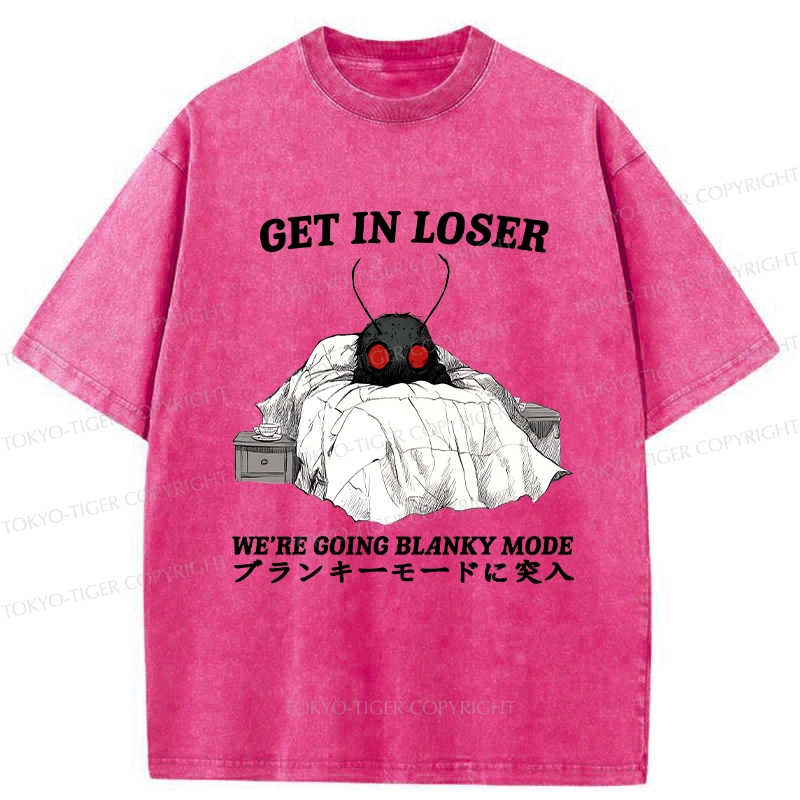 Tokyo-Tiger We're Going Blanky Mode Washed T-Shirt